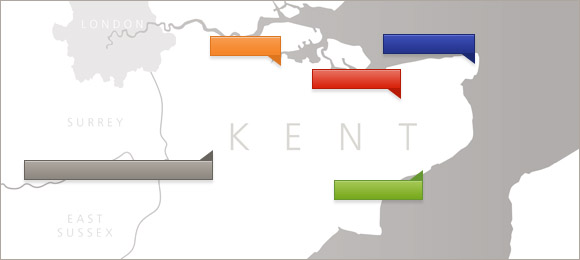map-kent