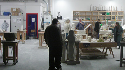Sculpture and ceramics studio
