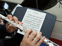 Flute player