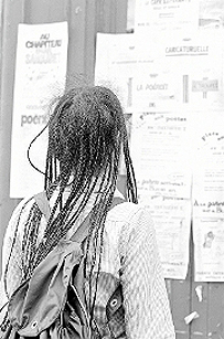 Student notice board