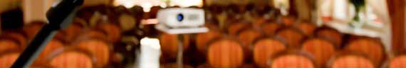 Conference room banner