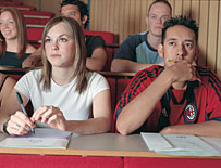 students in a lecture