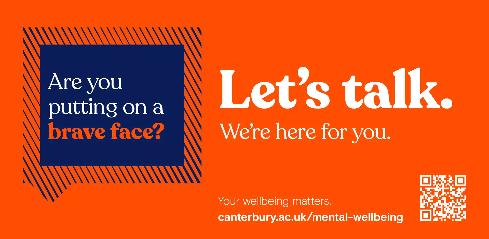 Wellbeing campaign - Let's talk.