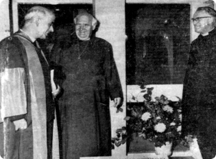 Archbishop of Canterbury and Dr Frederick Mason (1964)