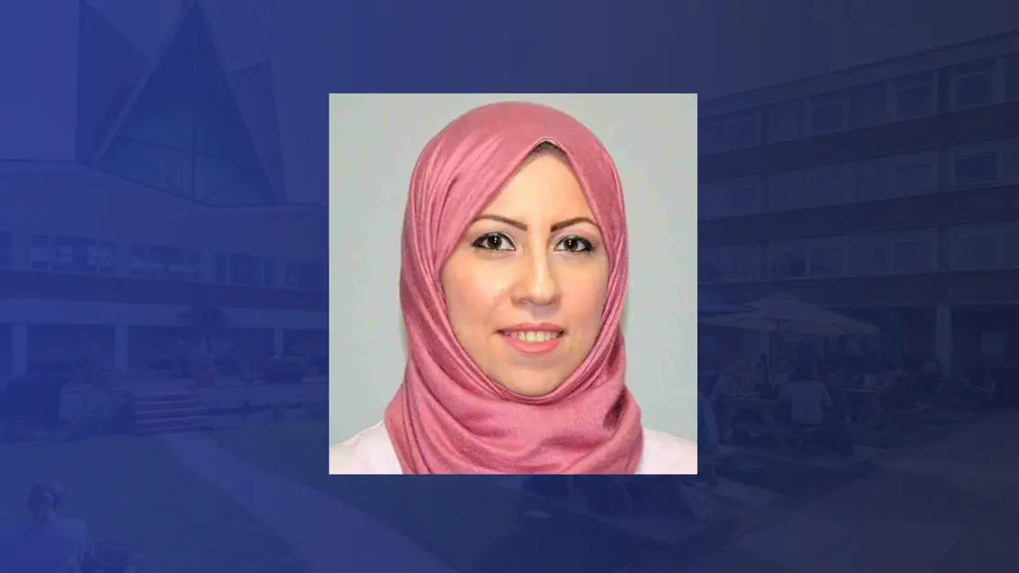 Azza Mahmoud, Lecturer in Chemical Engineering for the School of Engineering, Technology and Design