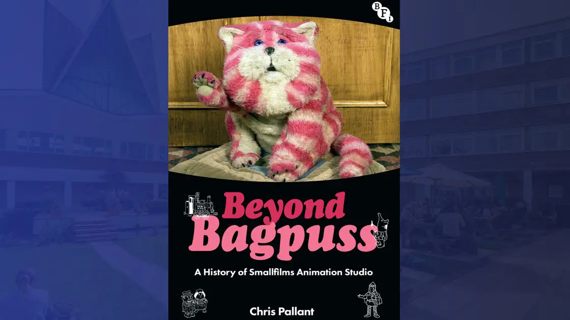 Front cover of Professor Chris Pallant's book, Bagpuss and Beyond