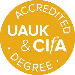 UAUK and CIfA accredited logo