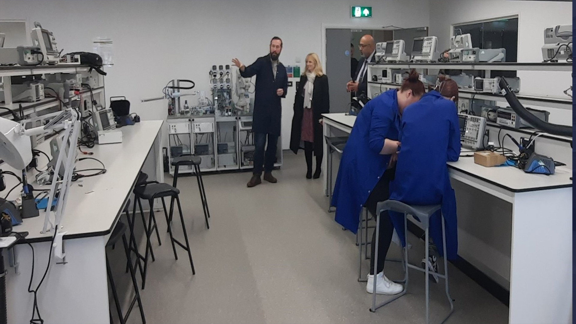 Rosie Duffield MP discovers more about University’s STEM work