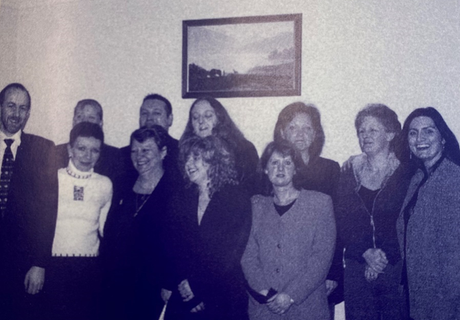 Image of First Cohort awarded ODP certificate in 2000