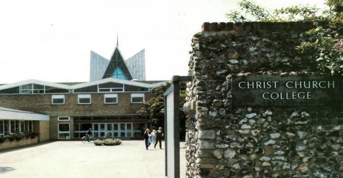 An old photo of Christ Church College