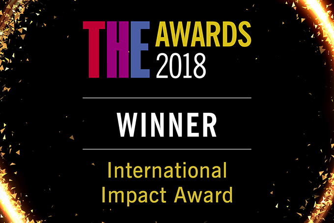 THE International Impact award