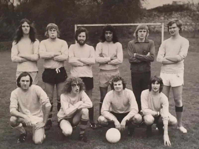 Fynden football team in 1975 