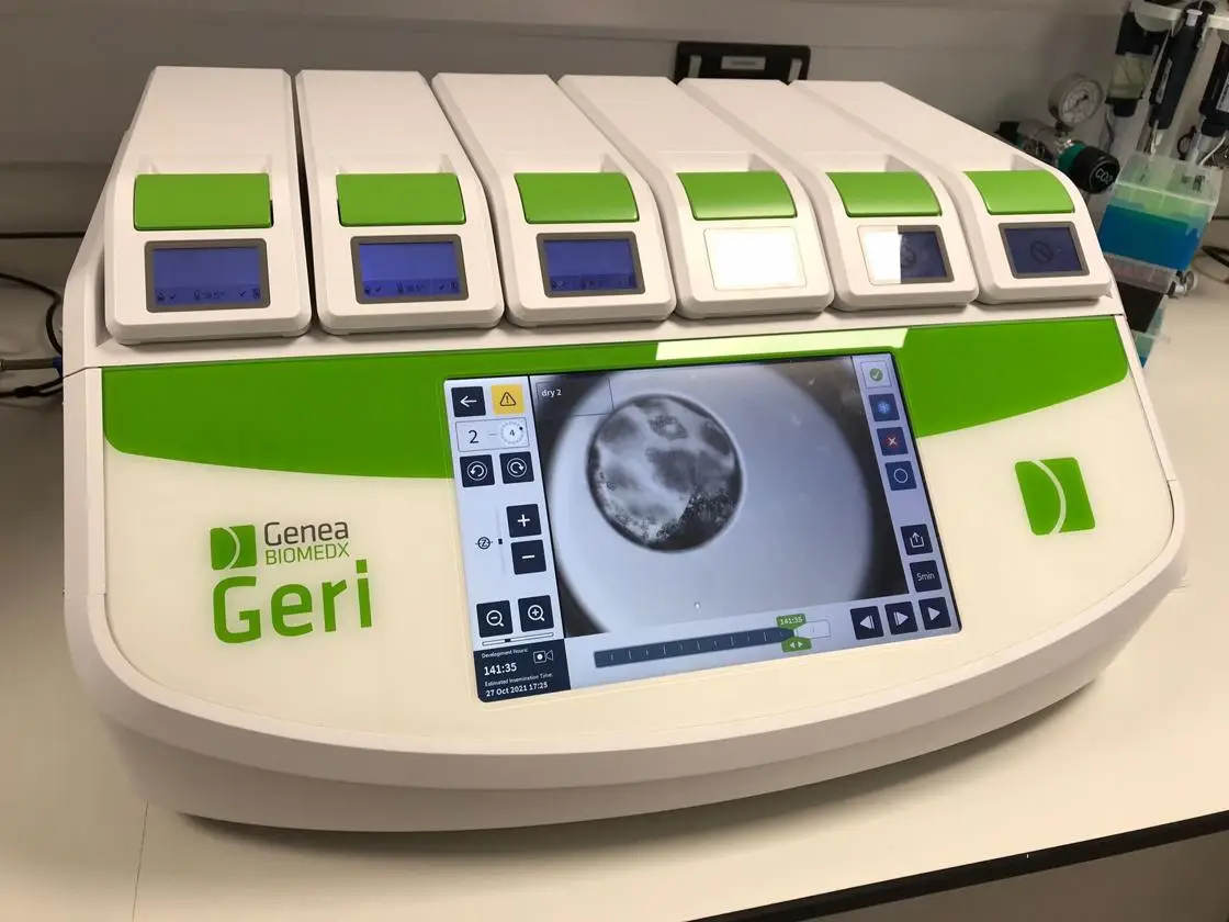 Gavi is Genea's device which freezes embryos