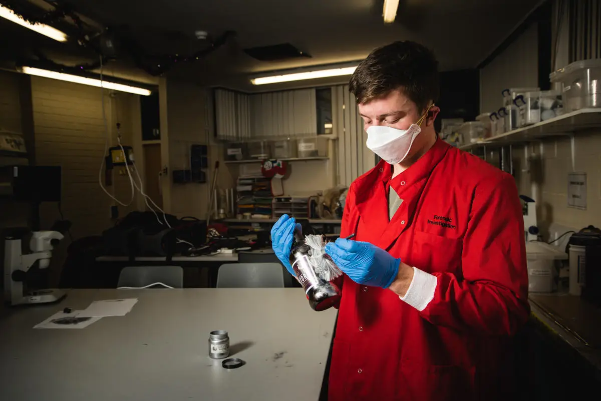 Forensic lab and crime scene facilities Canterbury Christ Church