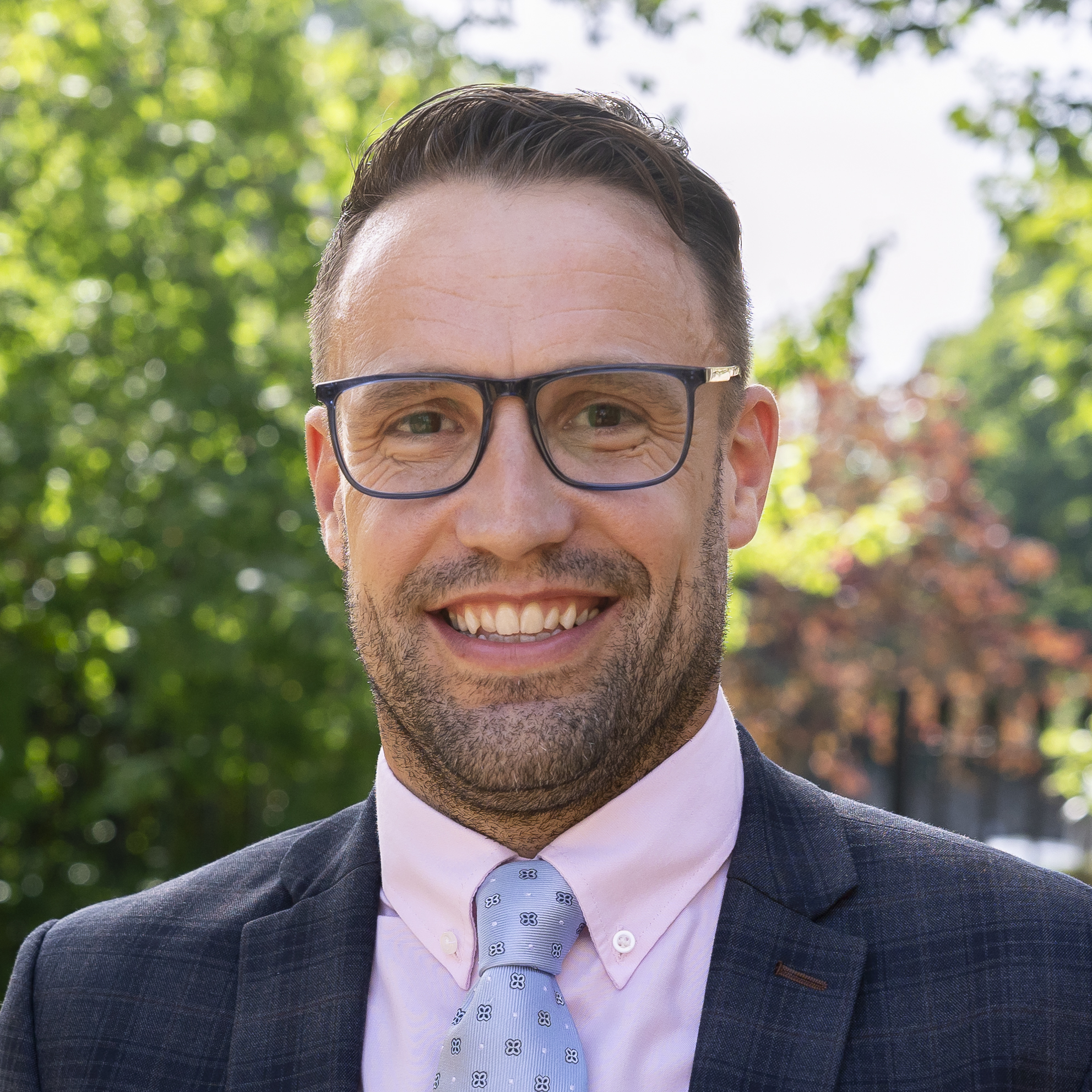 A headshot of Steve Mattingley, Director of Finance.