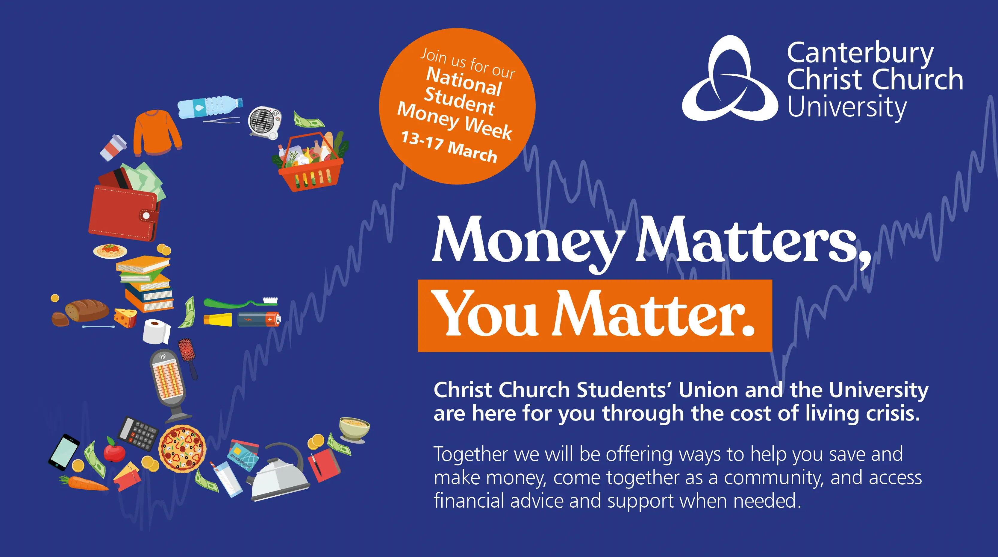 money matters, you matter campaign creative
