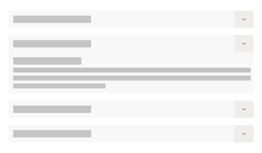 Accordion wireframe