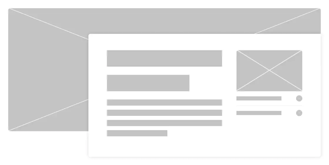 Feature Overlay wireframe