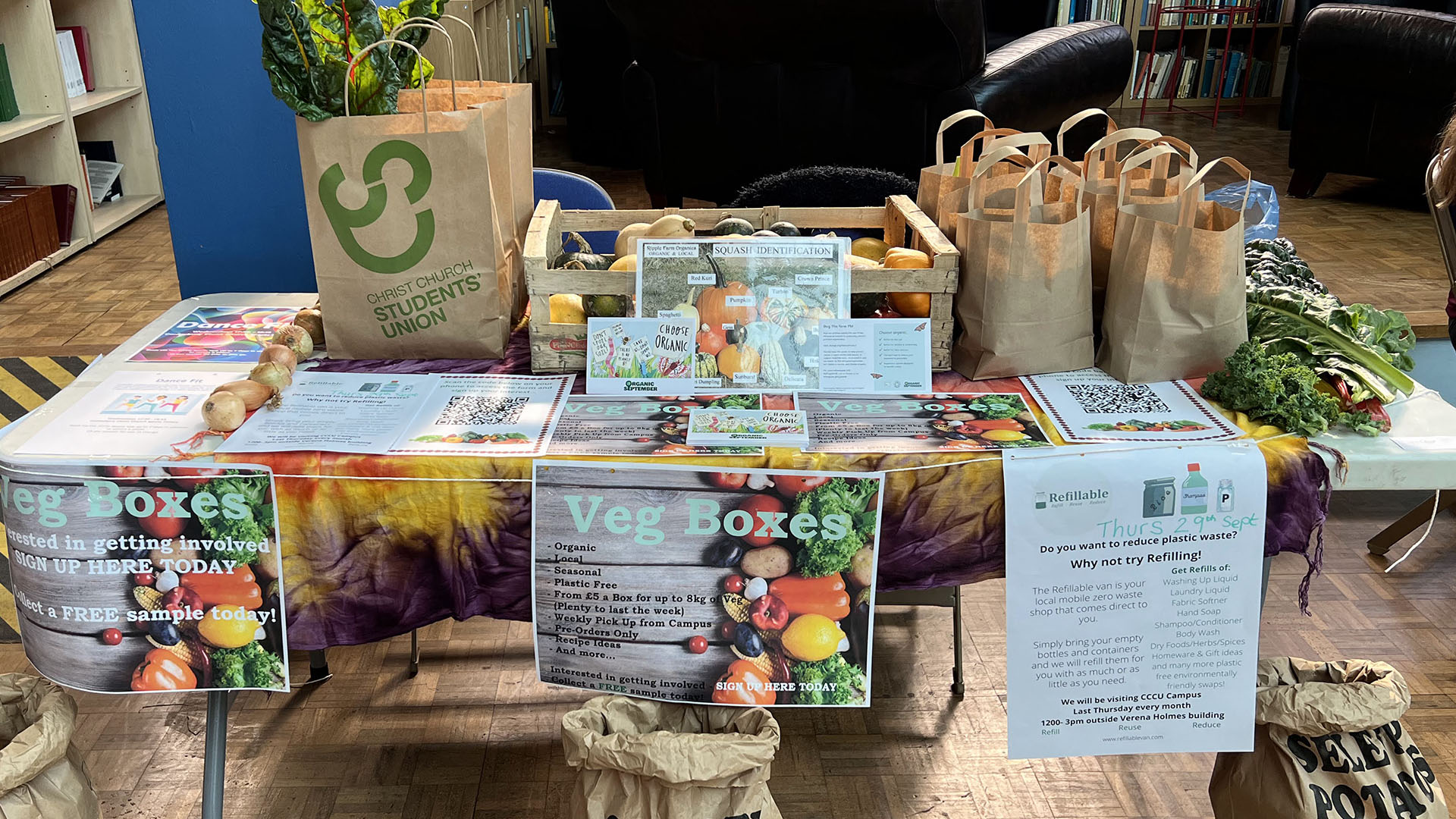 The Veg Box Project Canterbury Christ Church University