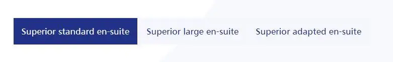 Tabs on the front end of the website